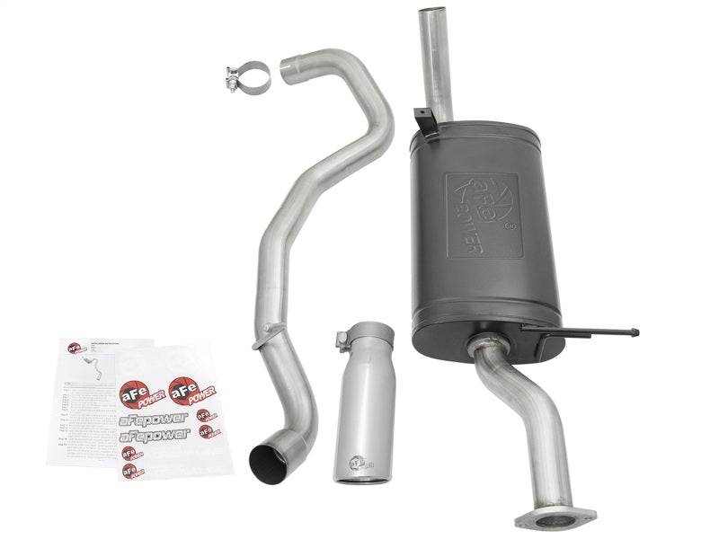 aFe MACHForce XP Exhaust Cat-Back SS-304 97-16 Nissan Patrol (Y61) I6-4.8L w/ Polished Tips