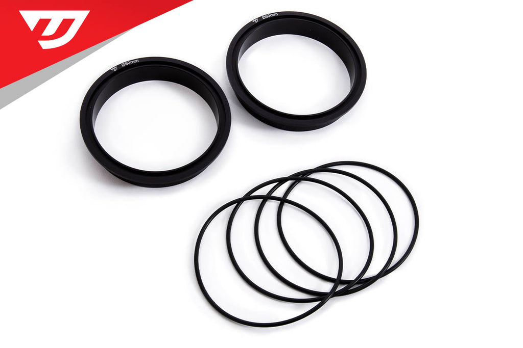 Unitronic 60mm Adapter Ring Set for C8 4.0TT Turbo Inlets