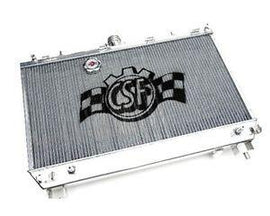 CSF Racing Radiator w/ Built-in Oil Cooler and Sandwich Plate - Subaru WRX / STI 2002-2007