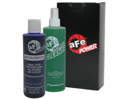 aFe Air Filter Restore Kit: 8 oz Blue Oil & 12 oz Power Cleaner - Universal