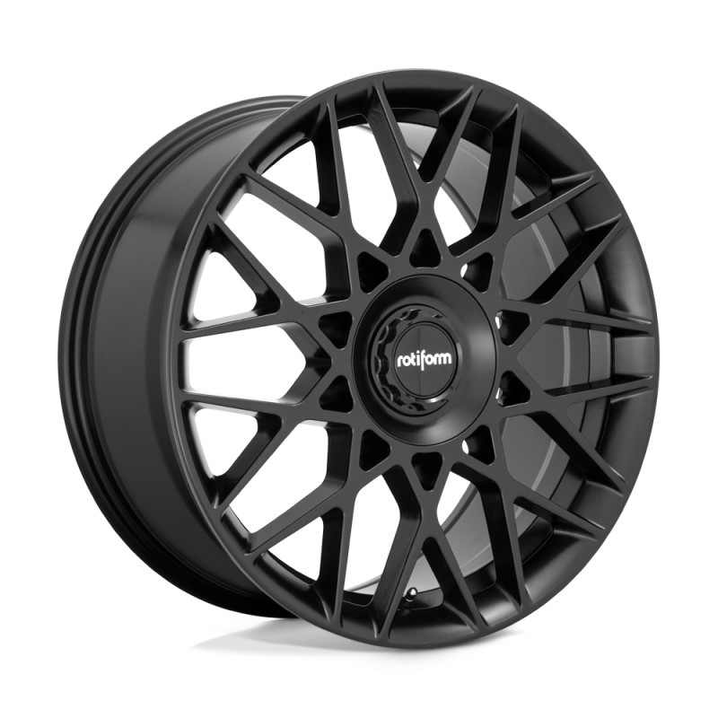 Rotiform R165 BLQ-C Wheel 19x8.5 5x112/5x120 35 Offset - Matte Black