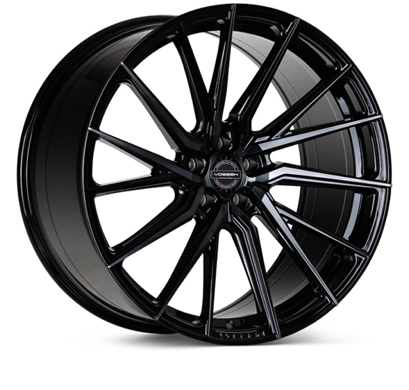 Vossen HF-4T 21x10.5 / 5x112 / ET30 / Deep Face / 66.5 - Tinted Gloss Black - Left