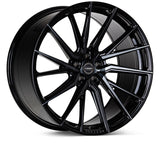 Vossen HF-4T 20x10 / 5x112 / ET50 / Deep Face / 66.5 - Tinted Gloss Black - Left