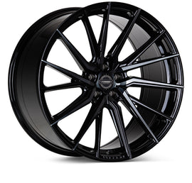 Vossen HF-4T Hybrid Forged Deep Tinted Gloss Black Left Side Wheel - 5x114.3 20x10.5 +45