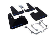 Load image into Gallery viewer, Rally Armor Black UR Mud Flap w/ Blue Logo - Subaru WRX 2011-2014 / STi 2008-2014 Hatchback