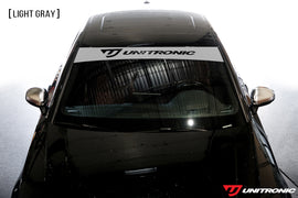 Unitronic Windshield Banner - Light Gray