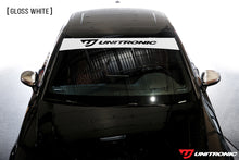 Load image into Gallery viewer, Unitronic Windshield Banner - White