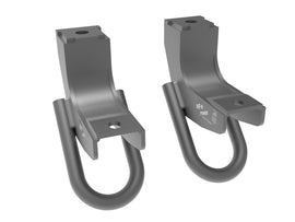 aFe POWER Front Tow Hooks Gray - Toyota Tundra / Sequoia 2022+