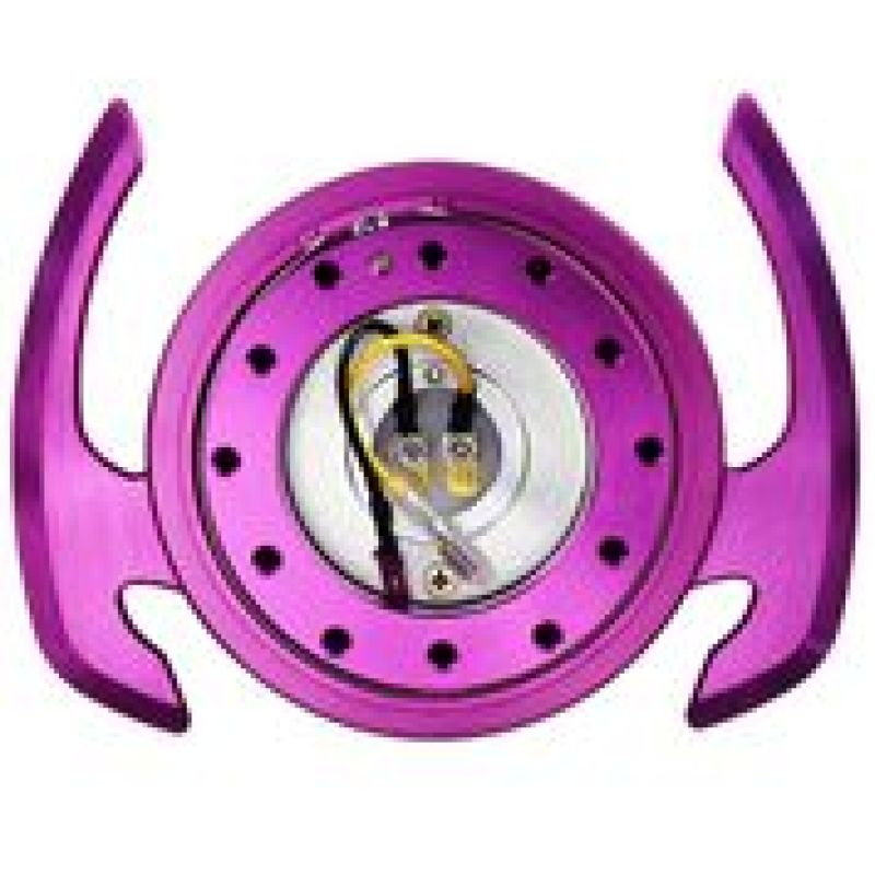 NRG Quick Release Kit Gen 4.0 - Purple Body / Purple Ring w/ Handles