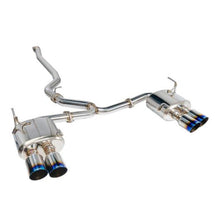 Load image into Gallery viewer, Remark 2015+ Subaru WRX/STi 4in Quad Cat-Back Exhaust Titanium Stainless Resonated
