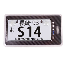 Load image into Gallery viewer, NRG Mini JDM Style Aluminum License Plate (Suction-Cup Fit/Universal) - S14