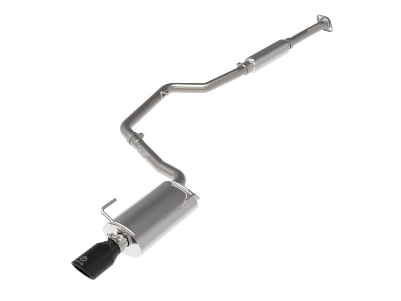 aFe POWER Takeda 2.5in 304SS Catback Exhaust w/ Black Tips - Subaru Impreza 2.0L 2012-2016