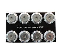 Load image into Gallery viewer, NRG Fender Washer Kit w/Color Matched M8 Bolt Rivets For Plastic (Silver) - Set of 8
