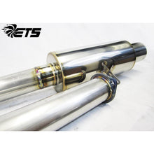 Load image into Gallery viewer, ETS 08-16 Mitsubishi Evo X Stainless Single Exit Exhaust System - Mitsubishi Evolution X