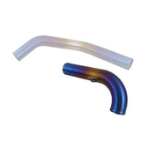 ETS Titanium Upper Front 90 Degree Pipe - Mitsubishi Evo X 2008-2015