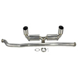 ETS V3 Dual Muffler Exhaust System - Mitsubishi Evo X 2008-2015