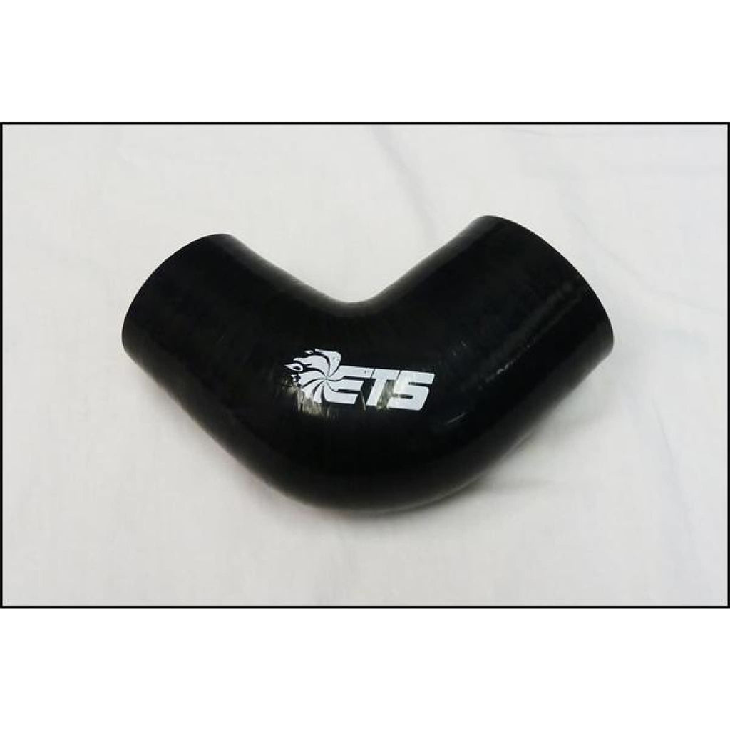 ETS 1.75 - 2.5 90 Degree Black Silicone Coupler