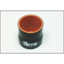 Load image into Gallery viewer, ETS 2.5 - 3 Straight Reducer Black Silicone Coupler