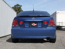 Load image into Gallery viewer, aFe Lexus IS300 01-05 L6-3.0L Takeda Cat-Back Exhaust System- Black Tip