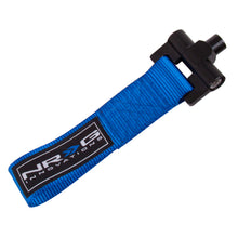 Load image into Gallery viewer, NRG Bolt-In Tow Strap Blue- Audi A4 08+ (5000lb. Limit)
