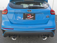 Load image into Gallery viewer, aFe Takeda 3in 304 SS Axle-Back Exhaust System w/ Polished Tip 16-18 Ford Focus RS 2.3L (t)