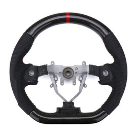 FactionFab Steering Wheel Carbon and Leather - Subaru WRX / STi 2008-2014