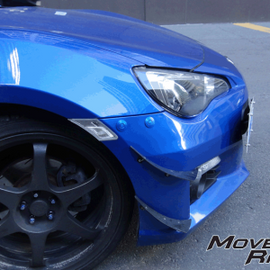 Move Over Racing Single Blue Anodized Low Profile Mini Quik Latch - Universal