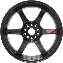Gram Lights 57DR 18x9.5 +38 5x114.3 Semi Gloss Black Wheel - Universal
