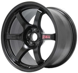 Gram Lights 57DR 18x9.5 +38 5x114.3 Semi Gloss Black Wheel - Universal