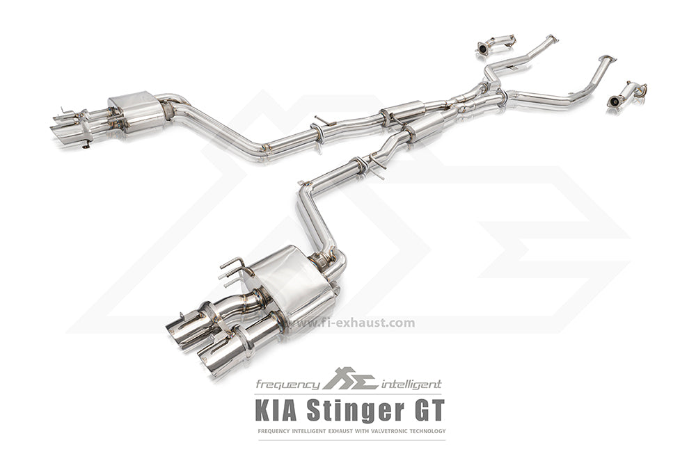 FI Exhaust Valvetronic Cat-Back System - Kia Stinger GT 2018+