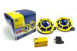 Hella Sharptone Horn Set Yellow- Universal