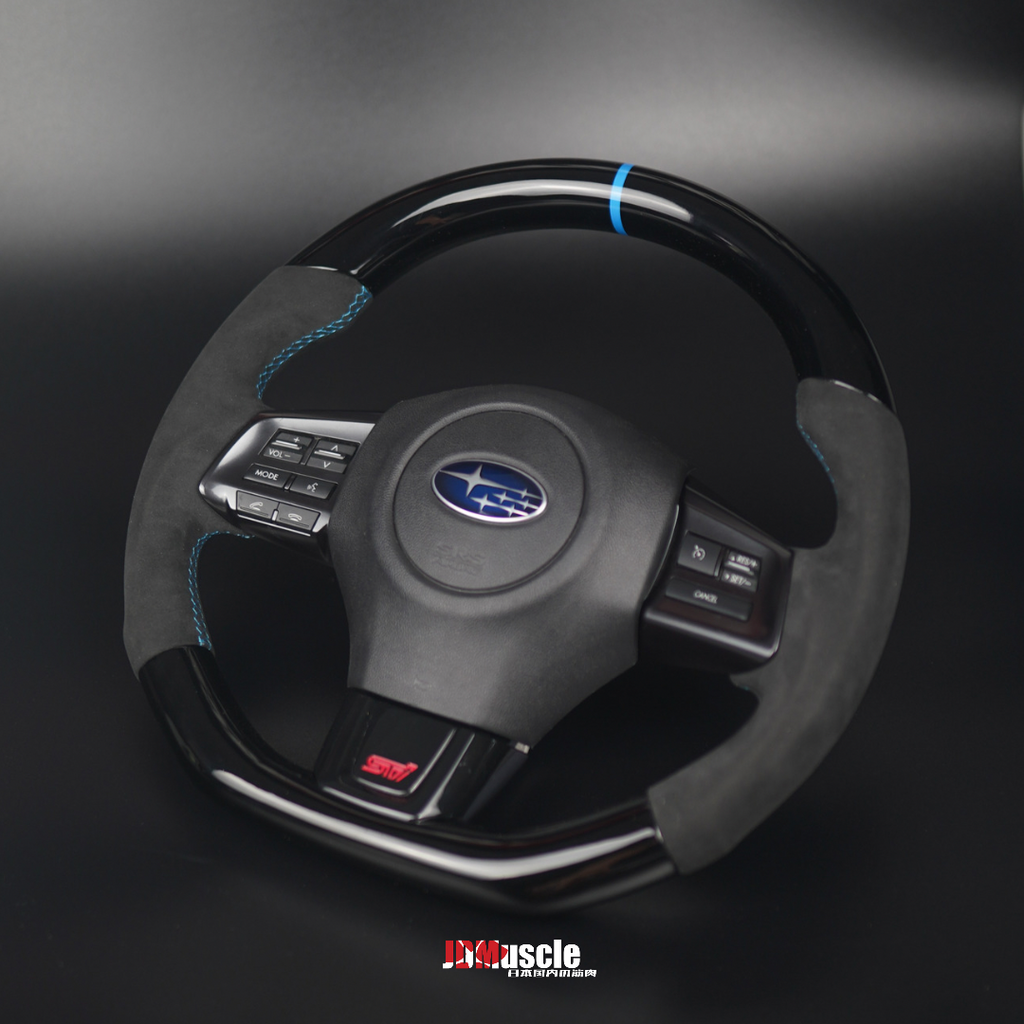 JDMuscle Custom Carbon Fiber Steering Wheel - Subaru WRX / STI 2015-2021