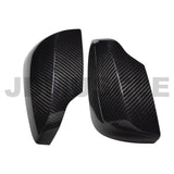 JDMuscle Tanso Carbon Fiber Side Mirror Covers (w/ Turn Signal) - Subaru WRX / STi 2015-2021