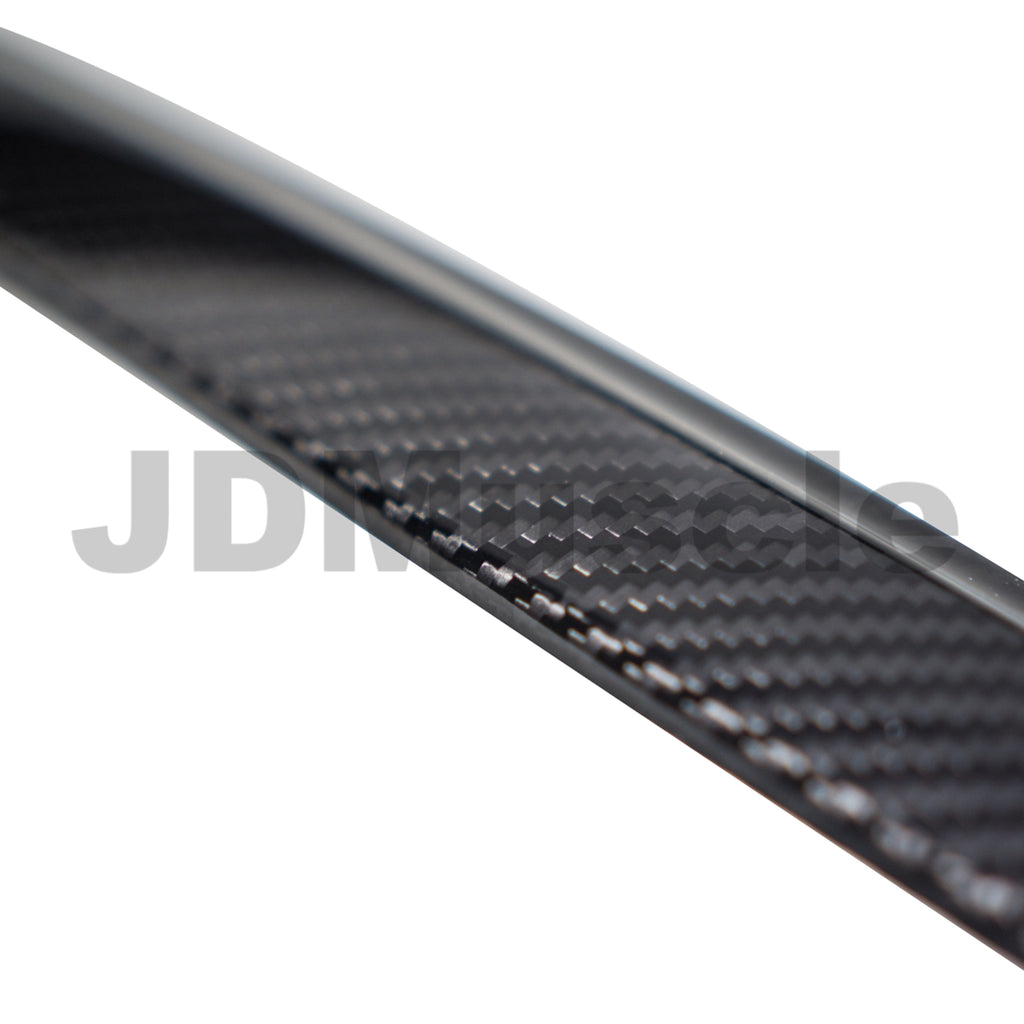 JDMuscle Tanso Carbon Fiber Trunk Lid Covers - Subaru WRX / STI 2015-2021