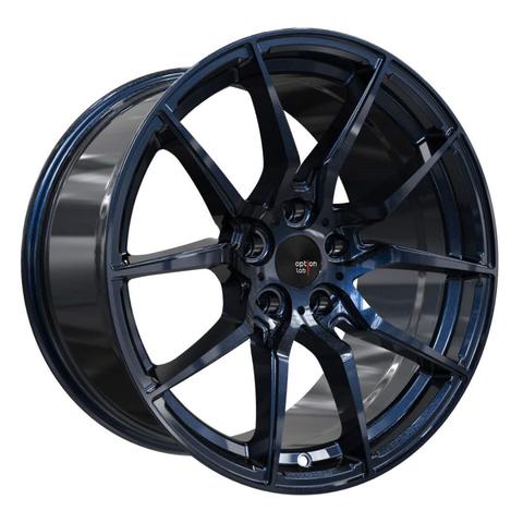 Option Lab R716 Midnight Blue Metallic Wheel