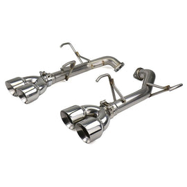 FactionFab Axle Back Exhaust w/ Polished Tips - Subaru WRX (Sedan) 2011-2014 / STi (Sedan) 2011-2014