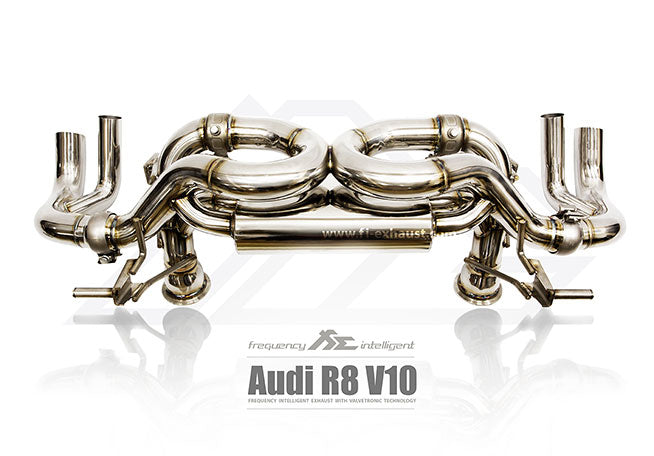 FI Exhaust Valvetronic Exhaust - 2008-2012 Audi R8 (V10 Models; Type 42)