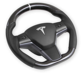 Rekudo Steering Wheel - Tesla Model 3 2017-2020 / Model Y 2020-2021