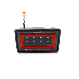 SMY F1 V3 Hyperflash Rear Brake Light (RBL) Clear w/ DRL Red Light Bar - Suabru WRX / STi Sedan 2011-2014