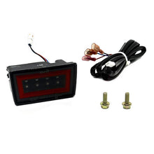 Load image into Gallery viewer, SMY F1 V3 Hyperflash Rear Brake Light (RBL) Smoked w/ DRL Red Light Bar - Subaru WRX / STI Sedan 2011-2014