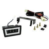 SMY F1 V3 Hyperflash Rear Brake Light (RBL) Smoked w/ DRL White Light Bar - Subaru WRX / STI 2015-2021