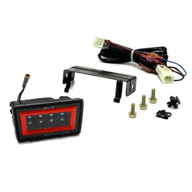 SMY F1 V3 Hyperflash Rear Brake Light (RBL) Clear w/ DRL Red Light Bar - Subaru WRX/STi 2015-2021