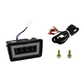 SMY F1 V3 Hyper-Flash Rear Brake Light (RBL) Double Smoked w/ DRL White Light Bar 2011-2014 WRX / STI