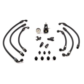 SMY Top Feed PTFE Fuel Line Kit w/ Fuel Pressure Regulator - Subaru WRX 2002-2014 / STi 2004-2021