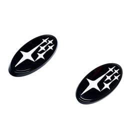 Front & Rear Gloss Emblem Kit - Subaru WRX 2011-2024 / STI 2011-2021