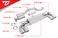 Load image into Gallery viewer, Unitronic Cat-Back Exhaust System for MK8 Golf R