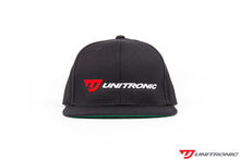 Load image into Gallery viewer, Unitronic Black Snapback Cap Full Logo